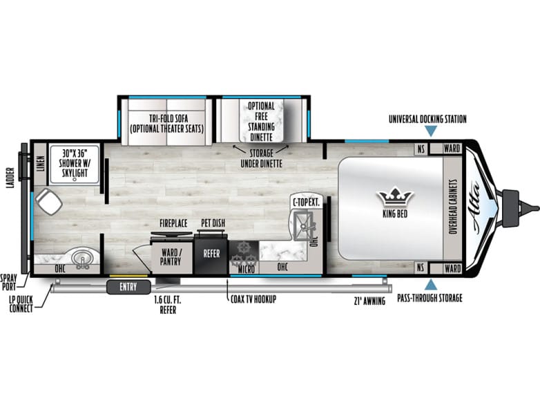 2027 Alta 2600KRB Travel Trailer photo 1