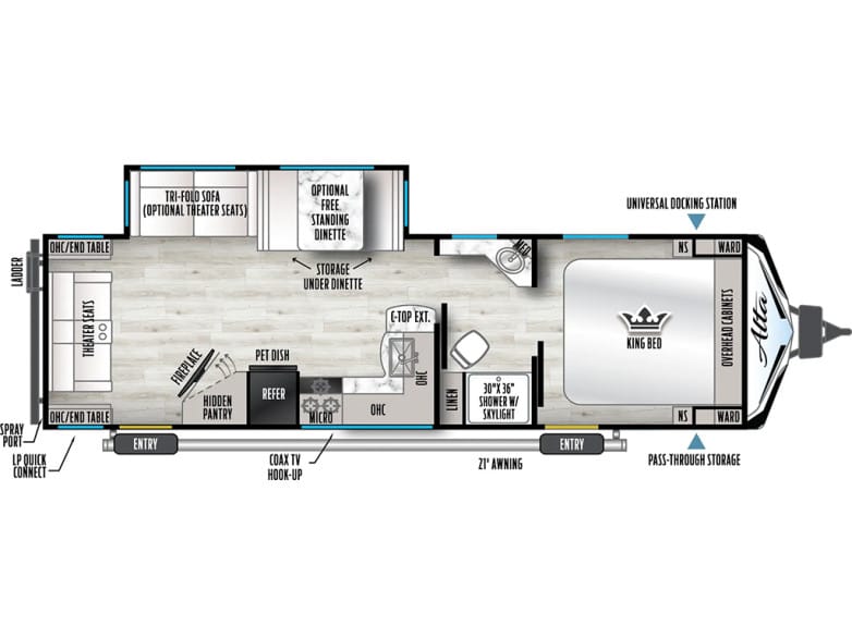 2027 Alta 2850KRL Travel Trailer photo 1