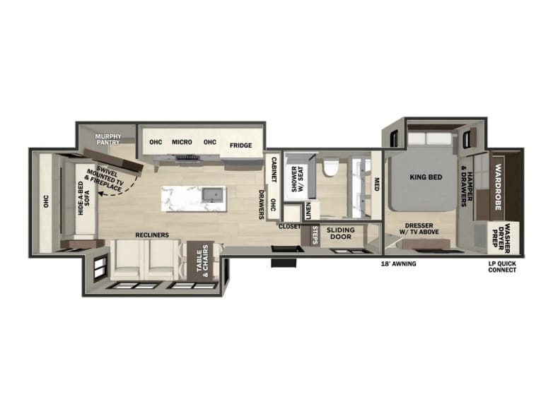 2027 Cedar Creek 361RL Fifth Wheel photo 1
