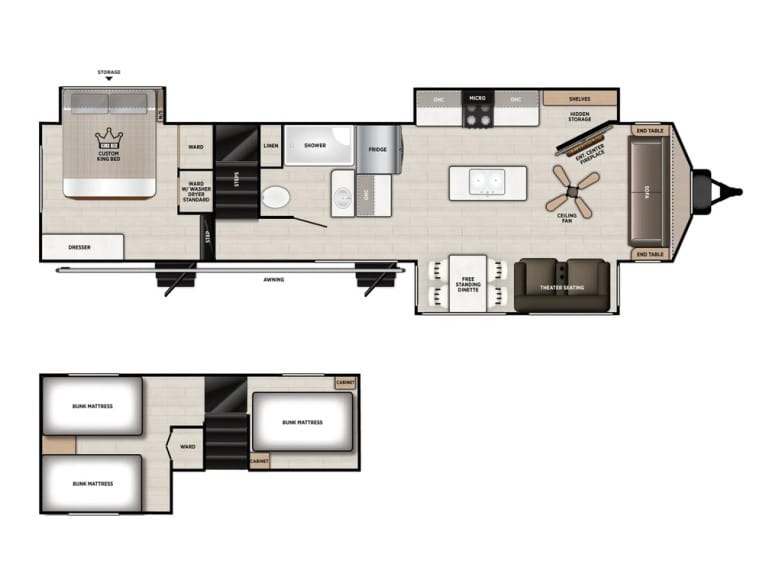 2027 Salem Grand Villa 42FLDL Park Trailer photo 1