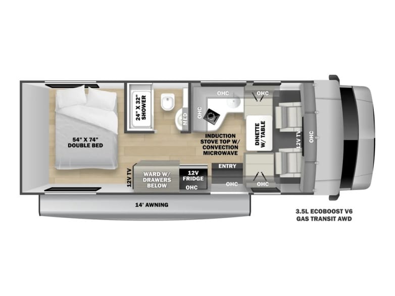 2027 Sunseeker TS TS2380 AWD Class C Motorhome photo 1