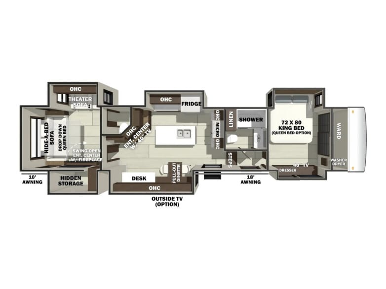 2027 Riverstone 442MC Fifth Wheel