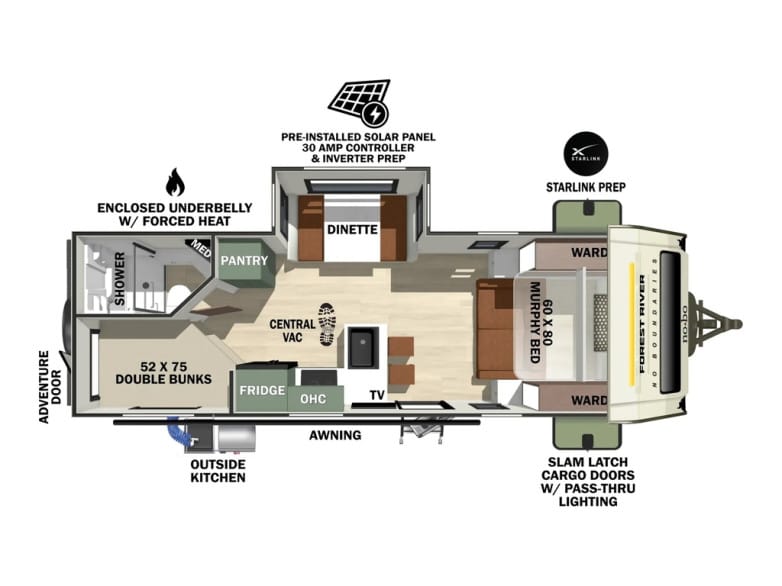 2027 No Boundaries (NOBO) NB20.3 Travel Trailer
