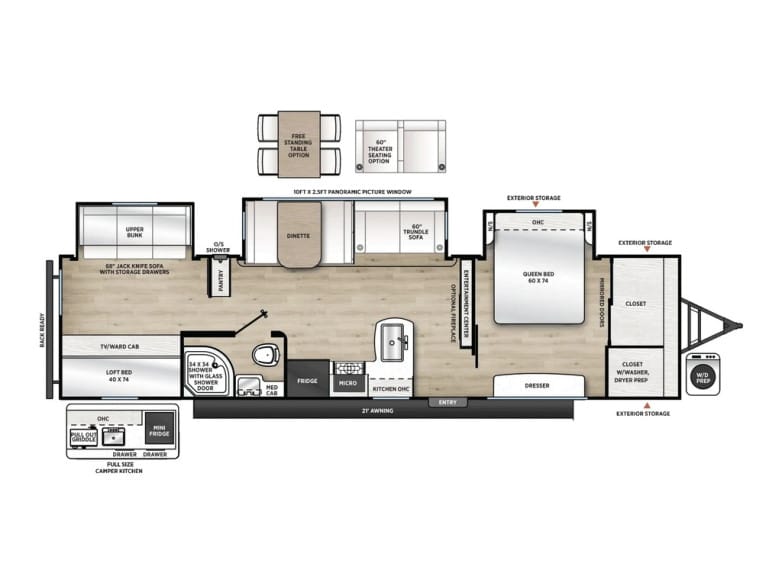 2027 Catalina Legacy 343BHTS Travel Trailer photo 1