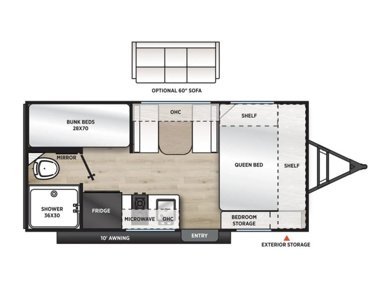 2027 Catalina Summit 7 164BHX Travel Trailer photo 1