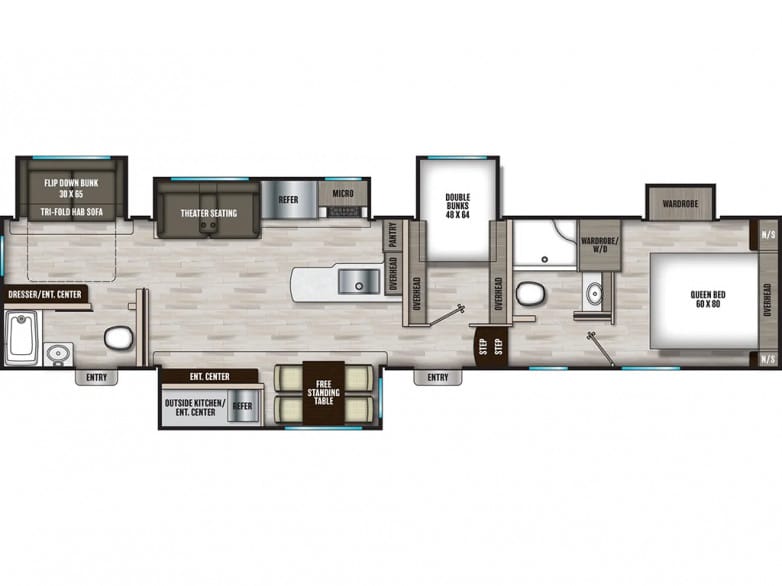 2027 Chaparral 373MBRB Fifth Wheel