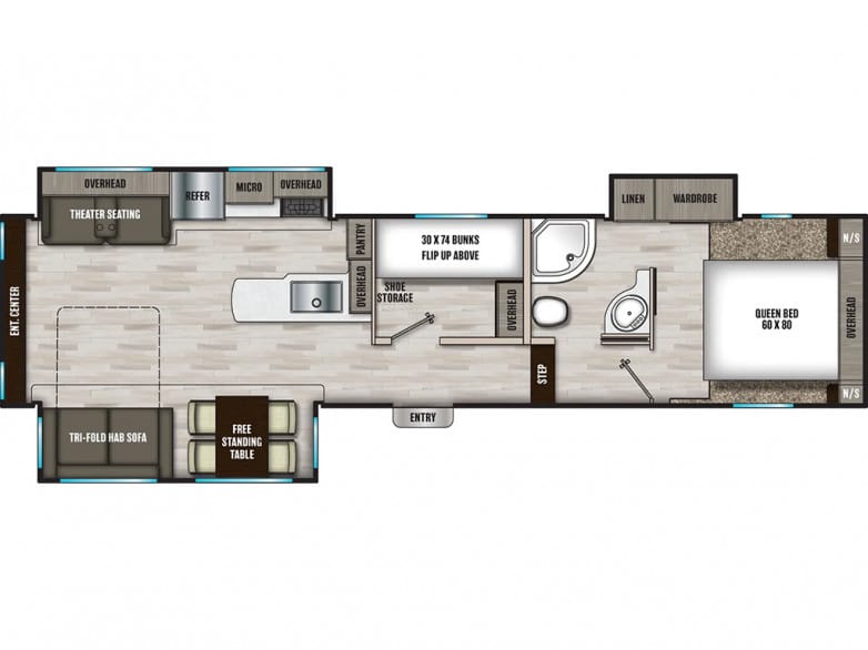 2027 Chaparral Lite 30BHS Fifth Wheel
