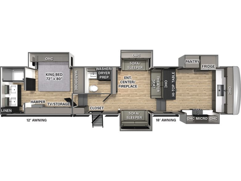 2027 Columbus 388FKH Fifth Wheel