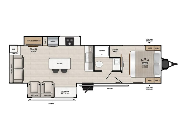 2027 Vibe 2800RL Travel Trailer photo 1