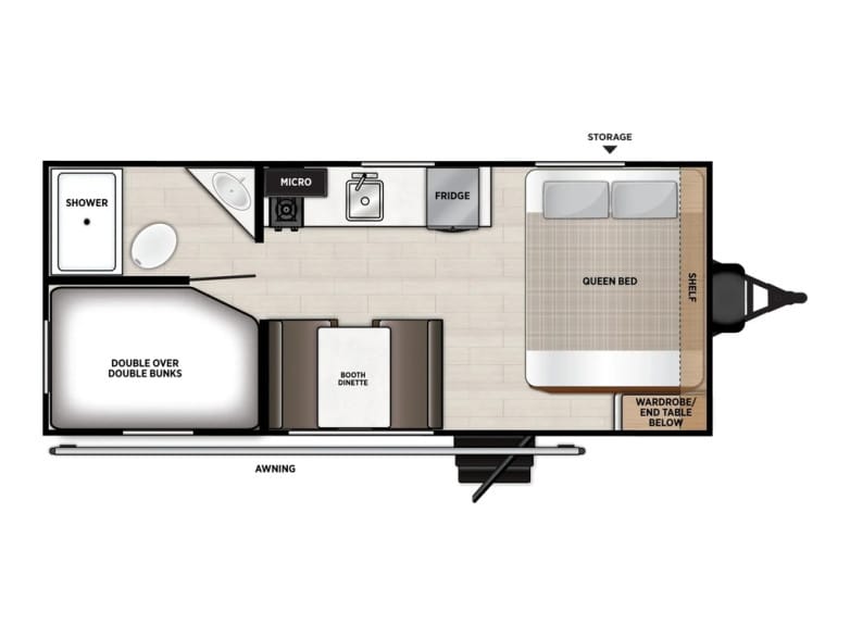 2027 Salem FSX LE 174DBLE Travel Trailer