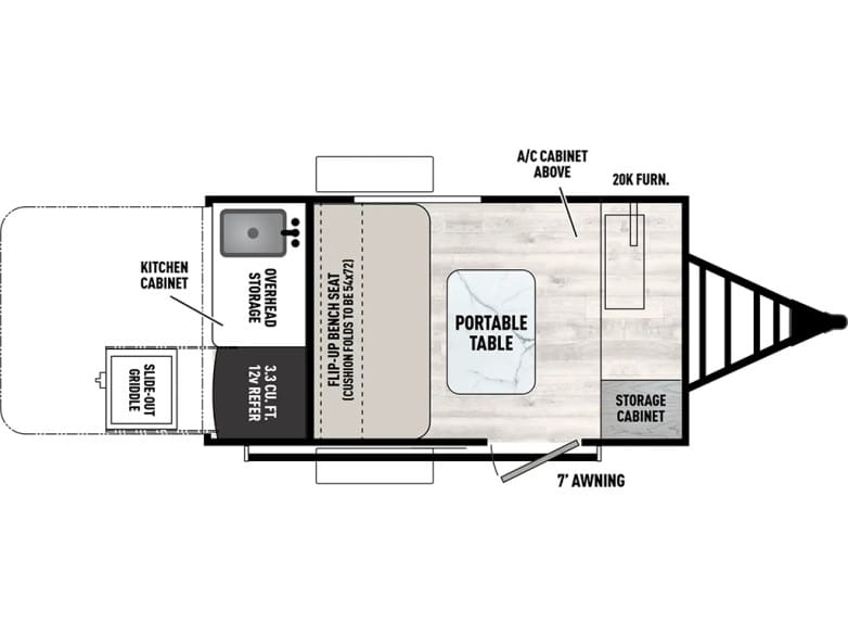 2027 Clipper ROK 8000ROK Travel Trailer