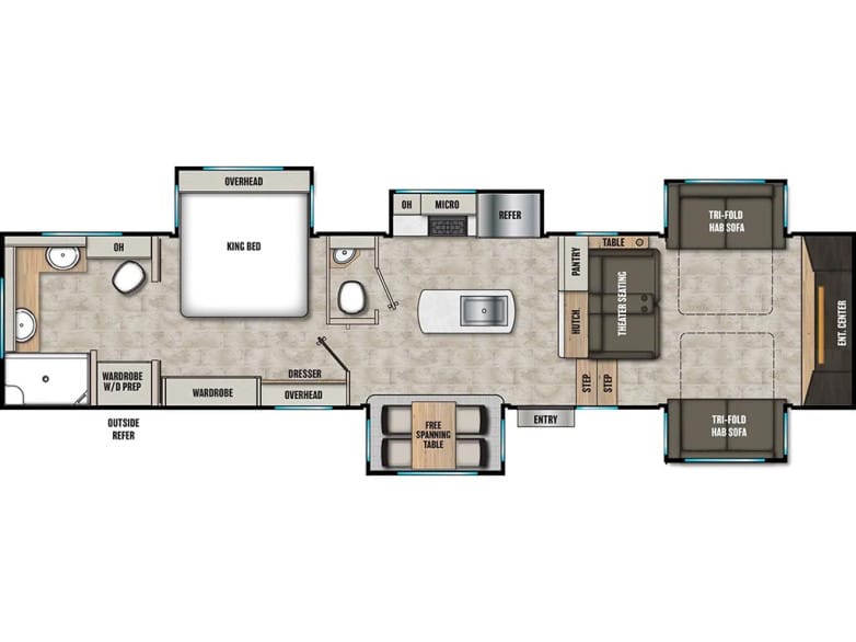2027 Brookstone 344FL Fifth Wheel