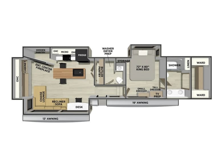 2027 Sierra 3900HBLR Fifth Wheel photo 1