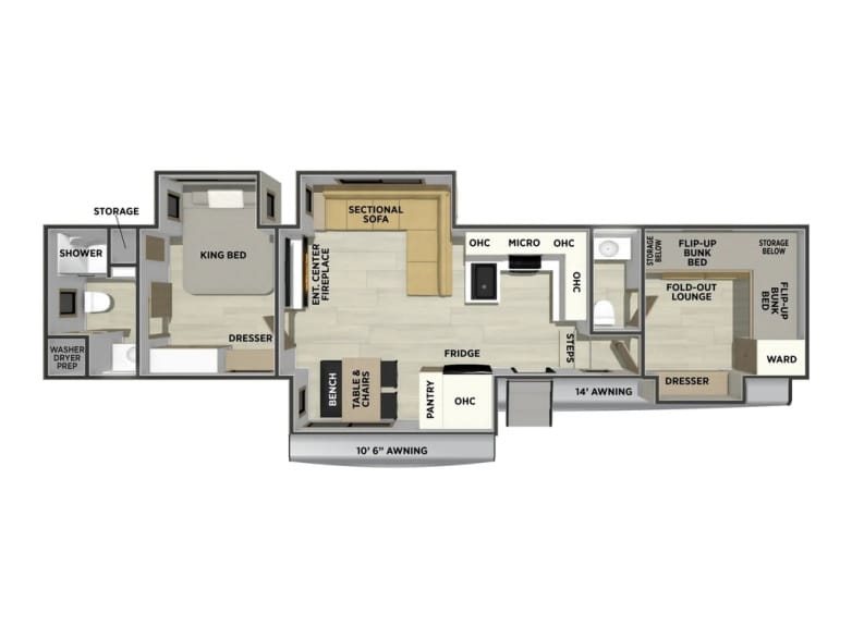 2027 Sierra 3710HBFB Fifth Wheel