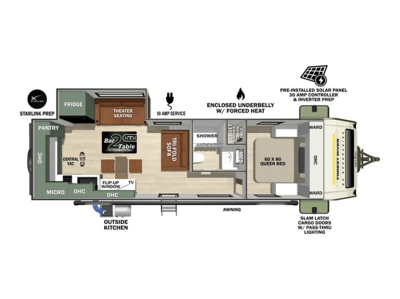 2027 No Boundaries (NOBO) NB20.8 Travel Trailer