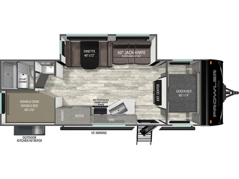 2027 Prowler 2602BHS Travel Trailer