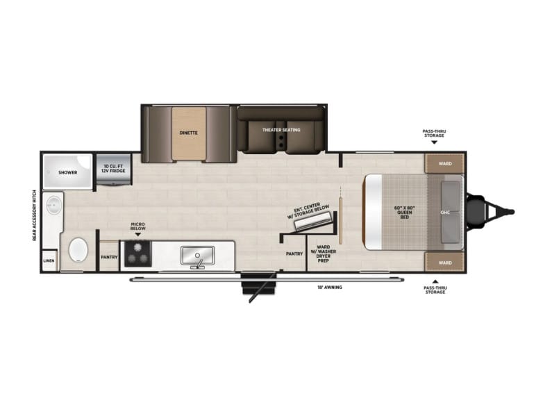 2027 Hemisphere Hyper Lyte 255RBHL Travel Trailer photo 1