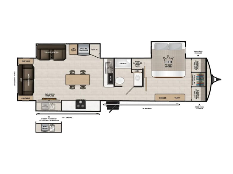 2027 Hemisphere 305RLOK Travel Trailer photo 1