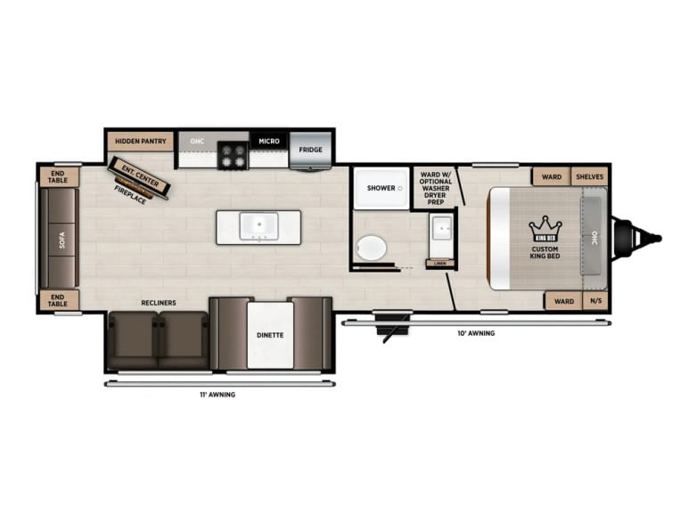 2027 Salem 27RLHD Travel Trailer