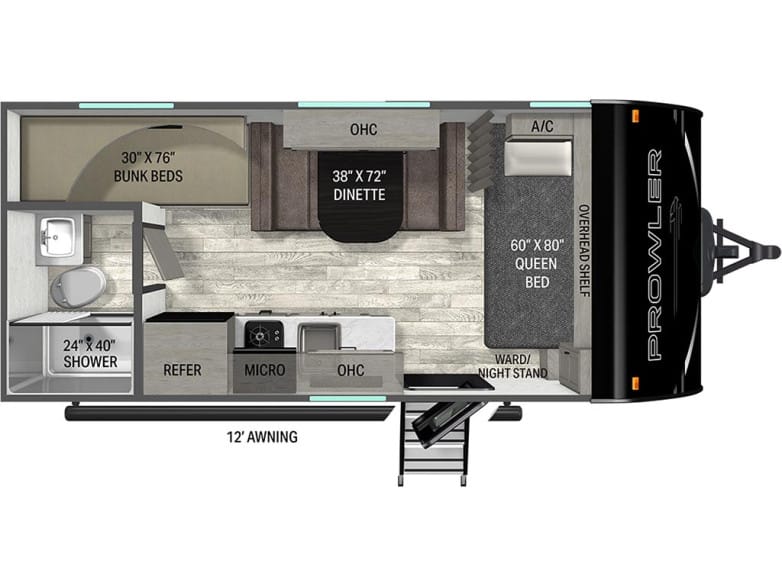 2027 Prowler 1800BH Travel Trailer
