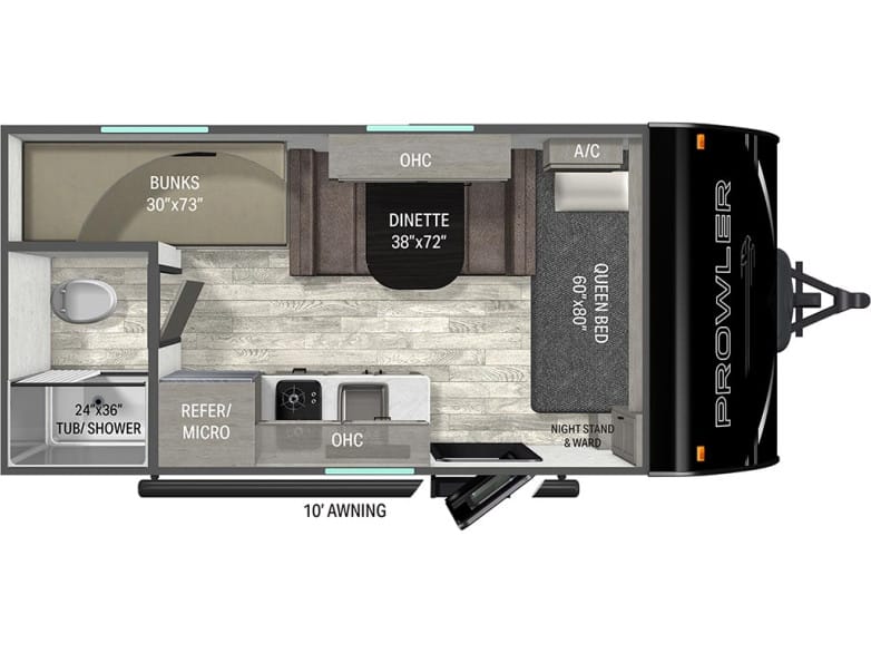 2027 Prowler Lynx 1700BH Travel Trailer