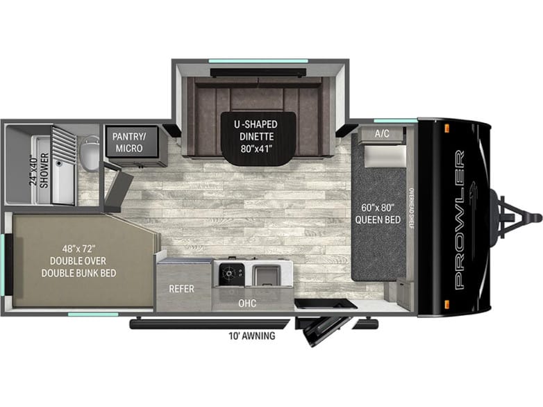 2027 Prowler Lynx 1702DBS Travel Trailer