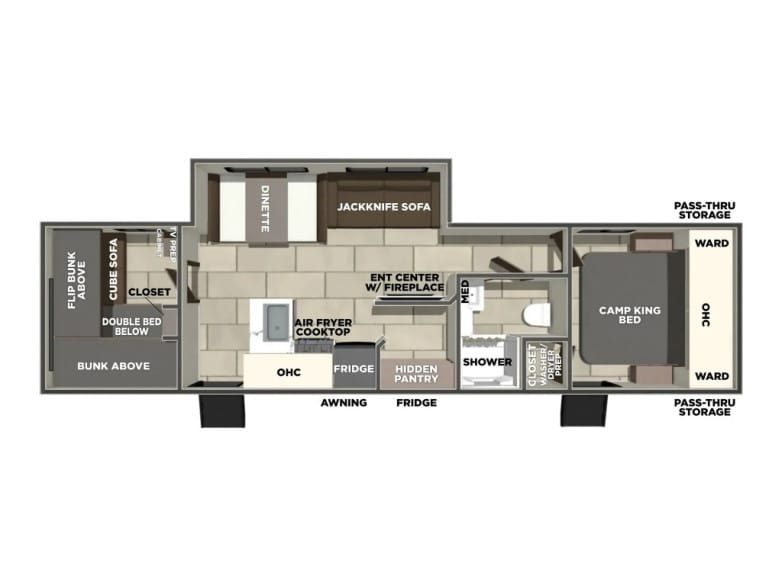 2027 Tracer 290QB Travel Trailer