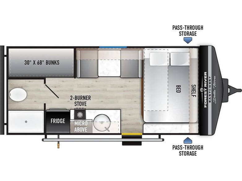 2027 Della Terra 15BH Travel Trailer photo 1