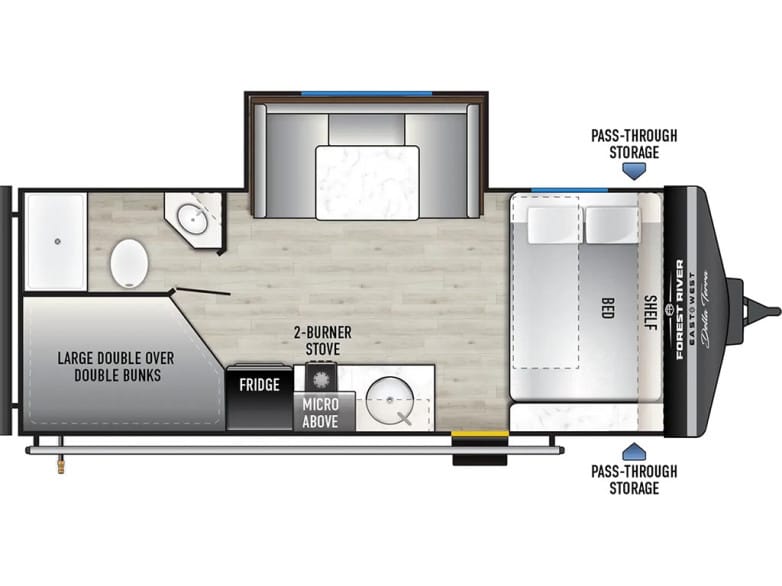 2027 Della Terra 17BHS Travel Trailer photo 1