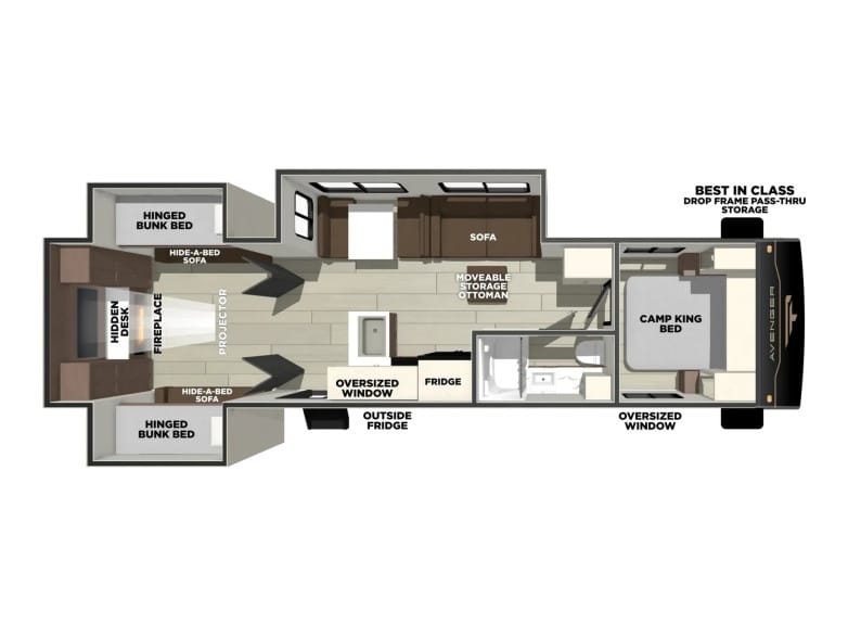 2027 Avenger 30PO Travel Trailer