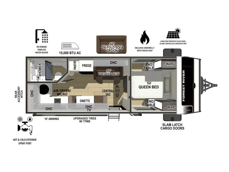 2027 R-Pod 205 Travel Trailer