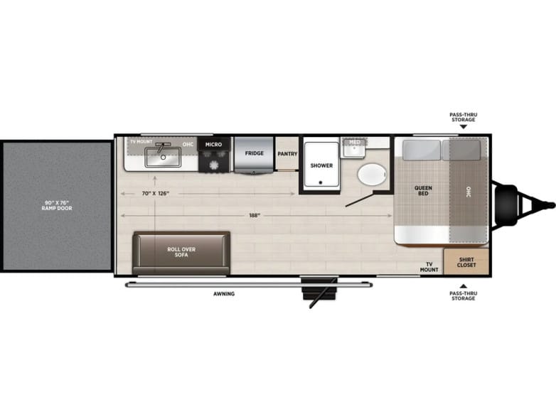 2027 Salem FSX 190GT Toy Hauler (Travel Trailer)