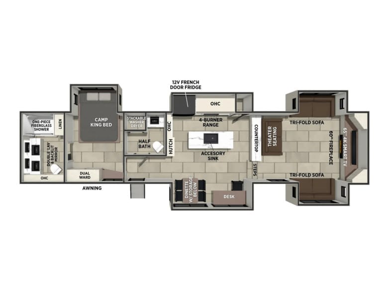 2027 Sanibel 40FRNTLIV Fifth Wheel
