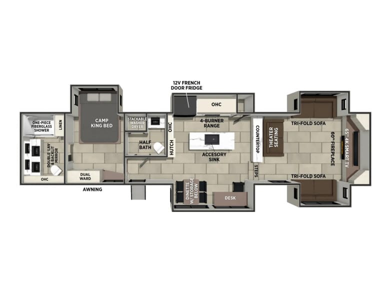 2027 Sanibel 40FRNTLIV Fifth Wheel