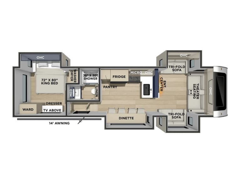 2027 Columbus 363FL Fifth Wheel
