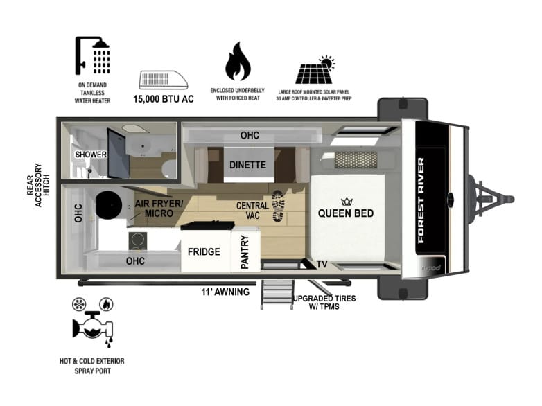 2027 R-Pod 194 Travel Trailer
