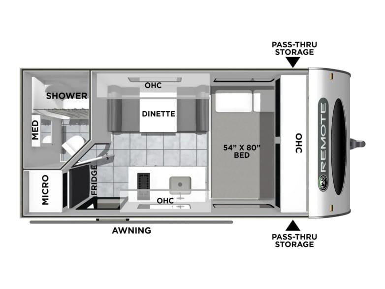2027 Remote 14R Travel Trailer