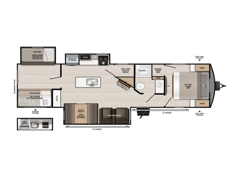 2027 Hemisphere 310BHI Travel Trailer