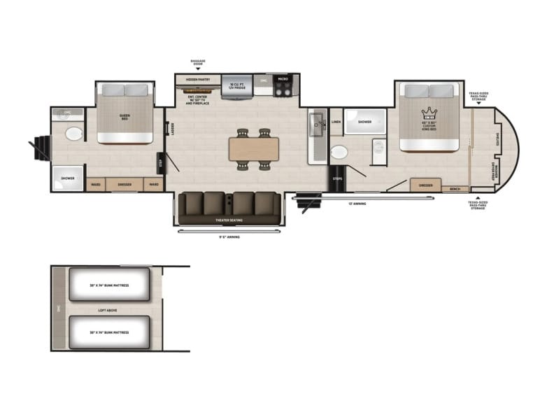 2027 Hemisphere 376FAM Fifth Wheel