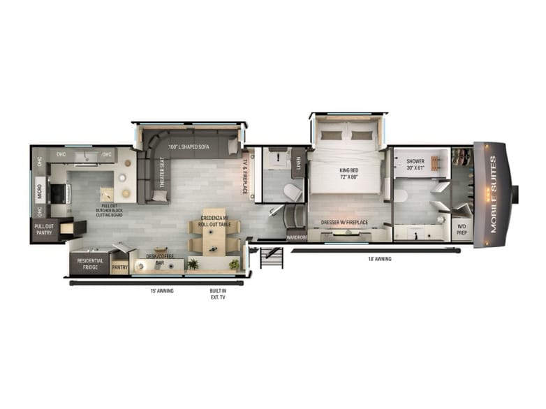 2027 Mobile Suites 39RKTS Fifth Wheel