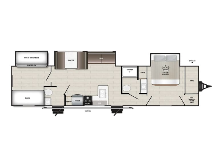 2027 Salem 33BH3 Travel Trailer
