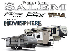 Salem Travel Trailers, Fifth Wheel Campers, & Toy Haulers by Forest River